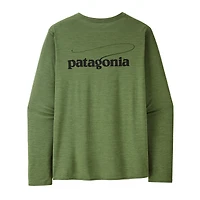 Men's Long-Sleeved Capilene Cool Daily Graphic Shirt - Waters