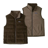 Men's Reversible Cotton Down Vest