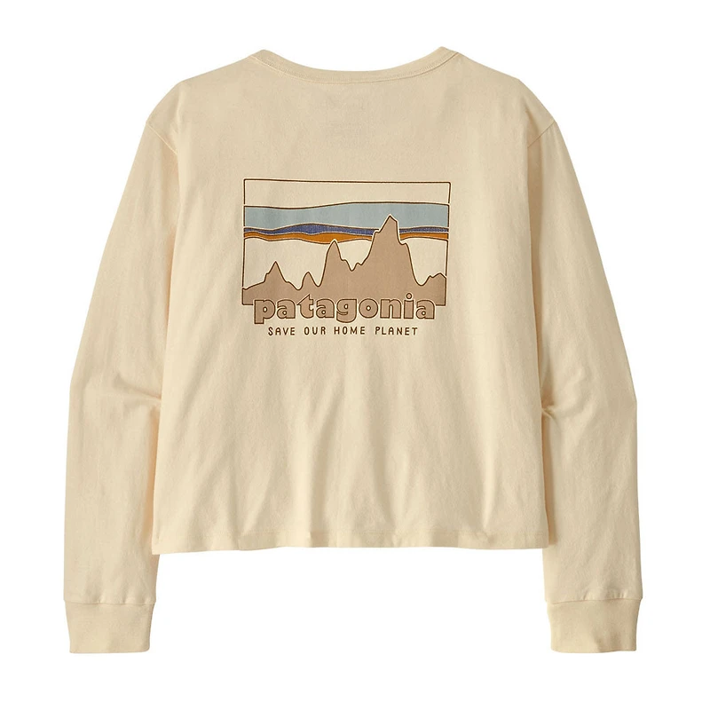 Women's Long-Sleeved '73 Skyline Easy Cut Organic T-Shirt