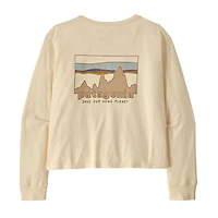 Women's Long-Sleeved '73 Skyline Easy Cut Organic T-Shirt