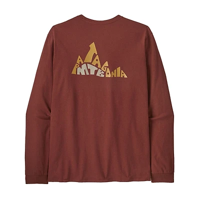 Men's Long-Sleeved Berm Logo Responsibili-Tee