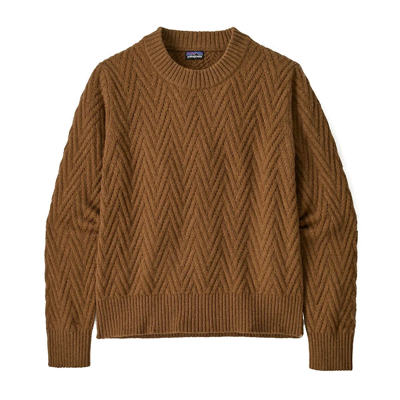 Women's Recycled Wool-Blend Crewneck Sweater