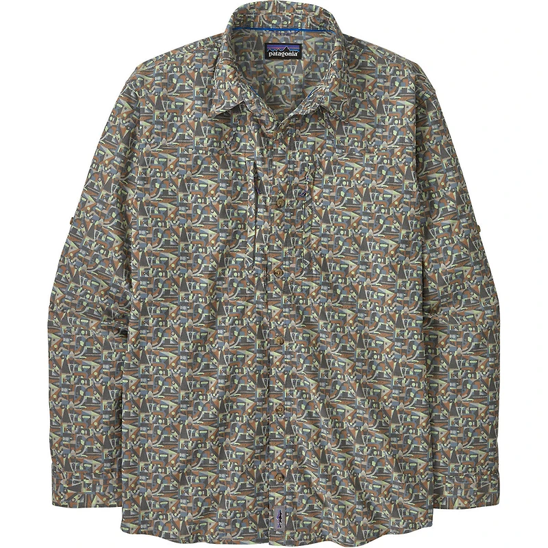 Men's Long-Sleeved Sun Stretch Shirt