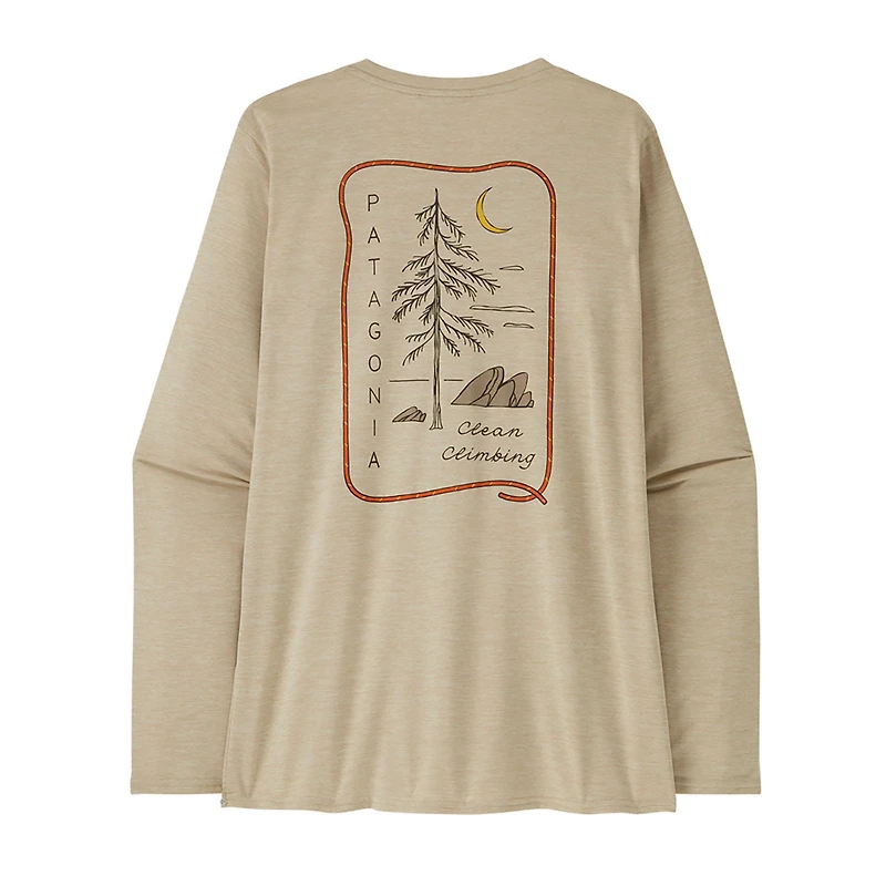 Women's Long-Sleeved Capilene Cool Daily Graphic Shirt - Lands