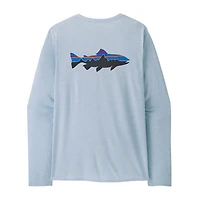 Men's Long-Sleeved Capilene Cool Daily Graphic Shirt - Waters