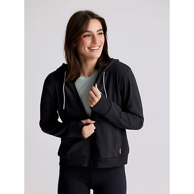 Women's Bamboo Lightweight Fleece Zip Hoodie