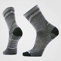 Men's Run Zero Cushion Mid Crew Pattern Socks
