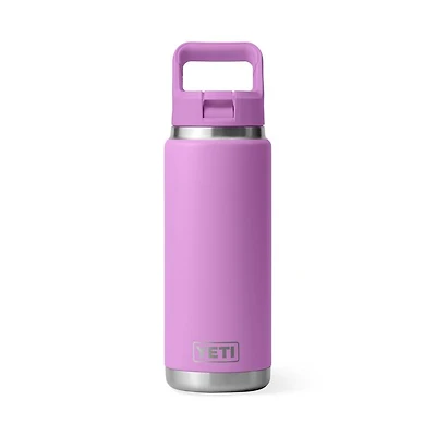 Rambler 26oz Water Bottle with Color-Matched Straw Cap