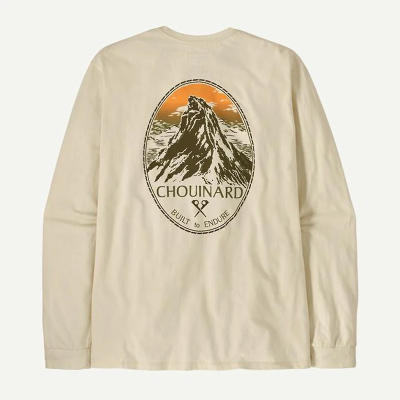 Men's Long-Sleeved Chouinard Crest Responsibili-Tee