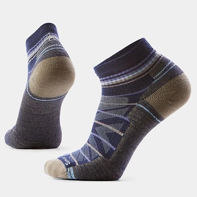 Men's Hike Light Cushion Pattern Ankle Socks