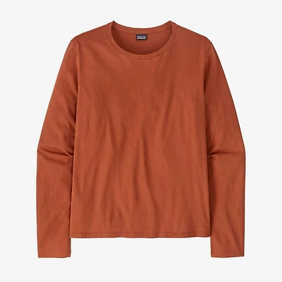 Women's Long-Sleeved Regenerative Organic Certified Cotton Tee