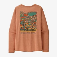 Women's Long-Sleeved Capilene Cool Daily Graphic Shirt - Lands