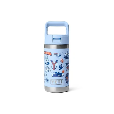Rambler Jr 12 oz Kids Water Bottle with Color-Matched Straw Cap