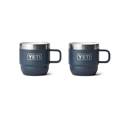 Rambler 6 oz Stackable Mugs with DuraSip Ceramic Lining