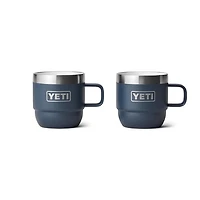 Rambler 6 oz Stackable Mugs with DuraSip Ceramic Lining
