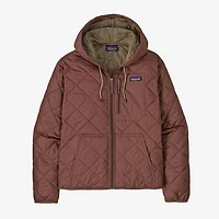 Women's Diamond Quilted Bomber Hoody