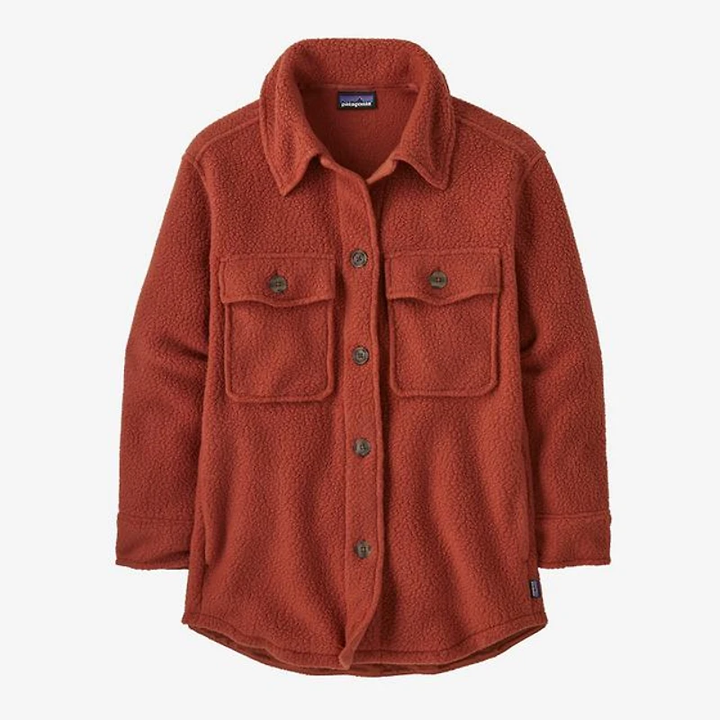 Women's Retro Pile Shacket