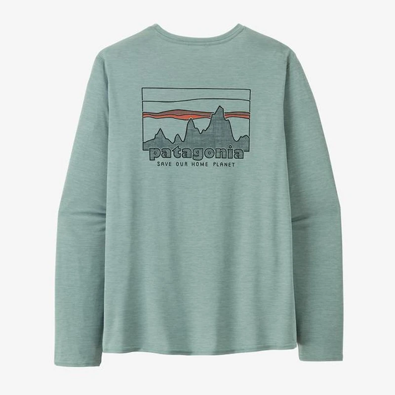Men's Long-Sleeved Capilene Cool Daily Graphic Shirt