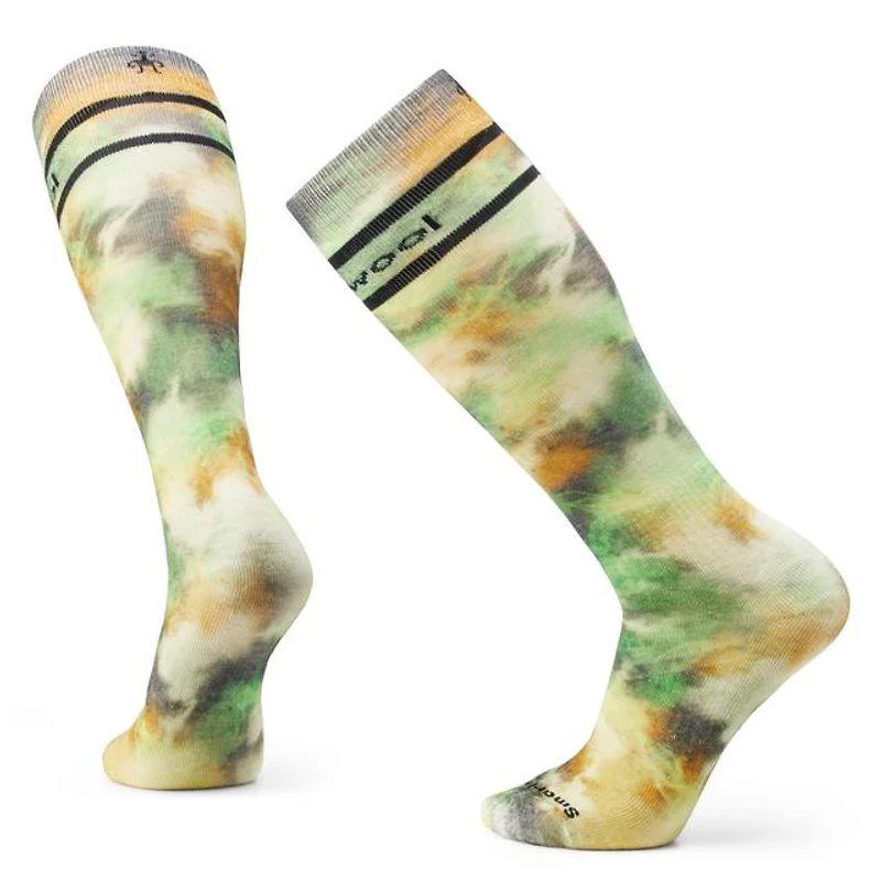 Ski Full Cushion Groovy Tie Dye Print OTC