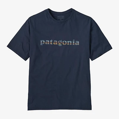 Men's Short-Sleeved '73 Text Logo Organic T-Shirt