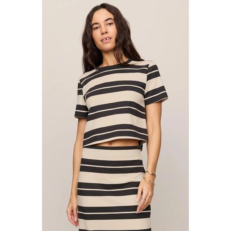 Women's Stellan Striped Jersey Tee