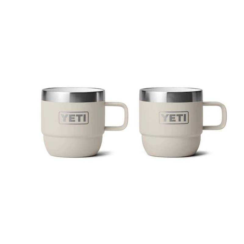 Rambler 6 oz Stackable Mugs with DuraSip Ceramic Lining