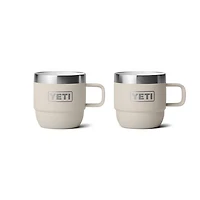 Rambler 6 oz Stackable Mugs with DuraSip Ceramic Lining