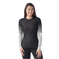 Women's Intraknit Thermal Merino Base Layer Pattern Crew