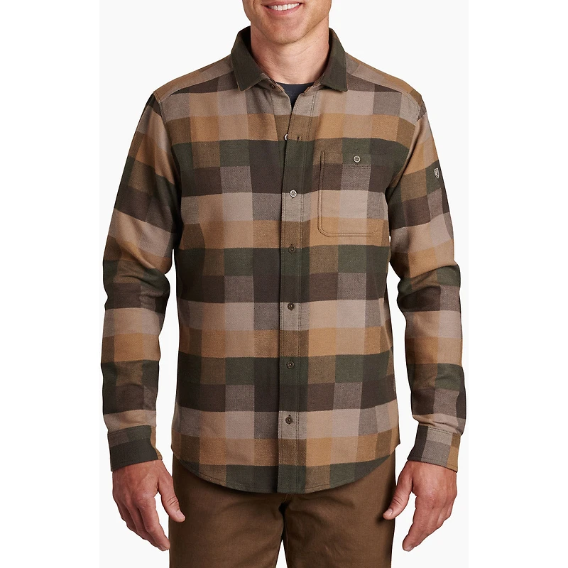 Men's Pixelatr Flannel Long Sleeve