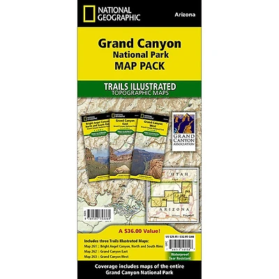 Grand Canyon National Park [Map Pack Bundle] Map