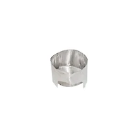 Solid Heat Reflector with Windscreen