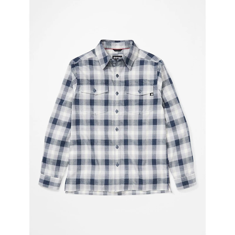 Men's Movatn Heavyweight Long-Sleeve Flannel Shirt
