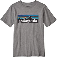 Boys' P-6 Logo Organic Cotton T-Shirt