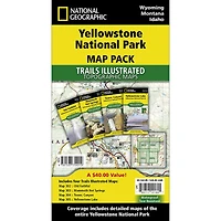 Yellowstone National Park [Map Pack Bundle]