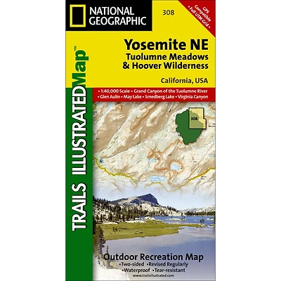 Yosemite NE: Tuolumne Meadows And Hoover Wilderness