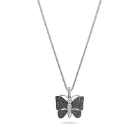 Micro Butterfly Piece (Black Diamond, Fully Iced)