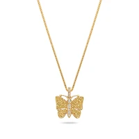 Micro Butterfly Piece (Special Yellow, Fully Iced)