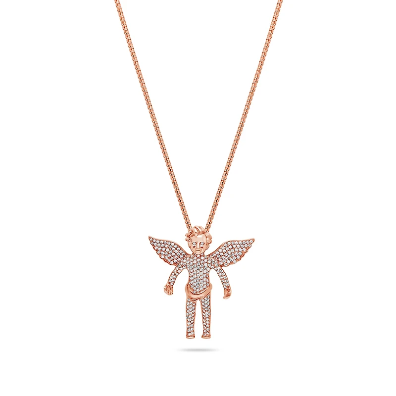 Micro Cherub Angel (Open Wings, Fully Iced)