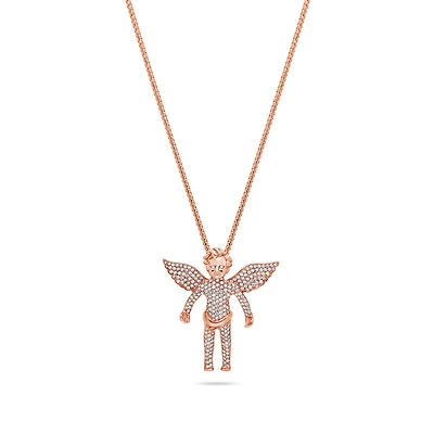 Micro Cherub Angel (Open Wings, Fully Iced)