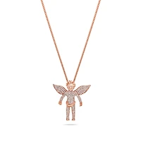 Micro Cherub Angel (Open Wings, Fully Iced)