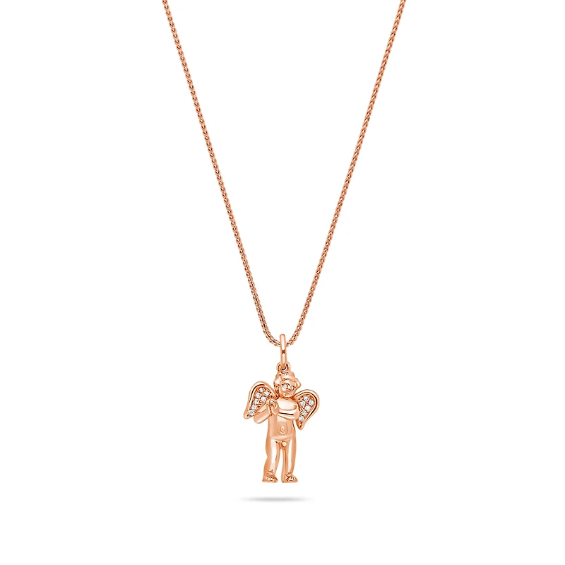 Nano Cherub Angel (Praying Hands, Partially Iced)