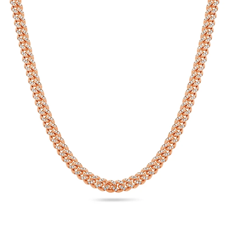 Diamond Cuban Link Chain (5mm)