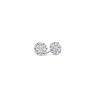 Micro Dax Diamond Cluster Earrings