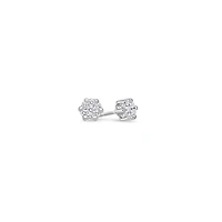 Pico Dax Diamond Cluster Earrings