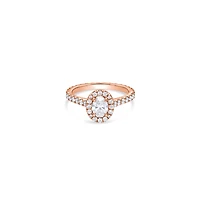 Elle Halo Engagement Ring (GIA Oval, 0.50ct)