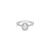 Elle Halo Engagement Ring (GIA Oval, 0.50ct)