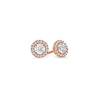 Elle Diamond Stud Earrings (GIA Round, 1.20 Carat Total)