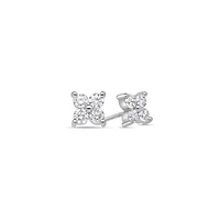 Baby Fortuna Diamond Cluster Earrings