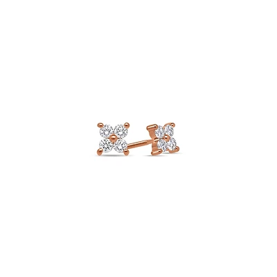 Nano Fortuna Diamond Cluster Earrings