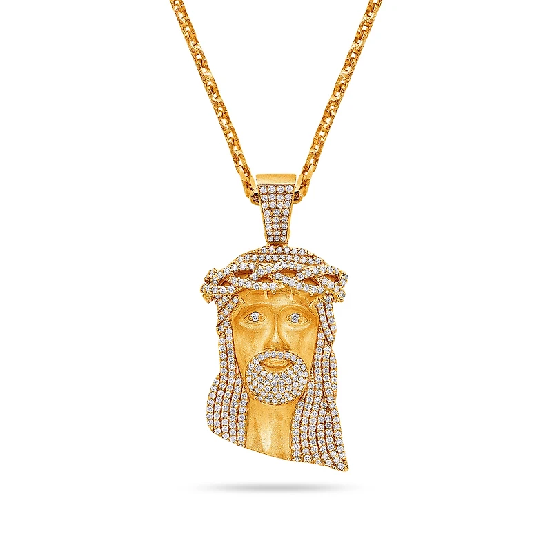 Baby Jesus Piece (Pure 24K, Fully Iced)